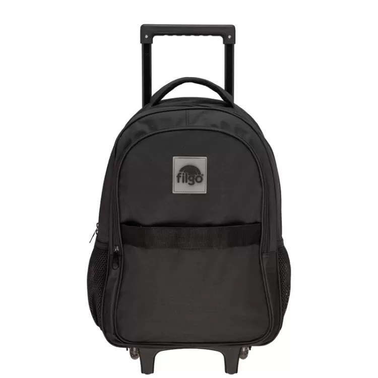 Mochila Escolar Filgo 2026 Starpak College 18" Negra con Carro Art.MO26-TSTCLG-001